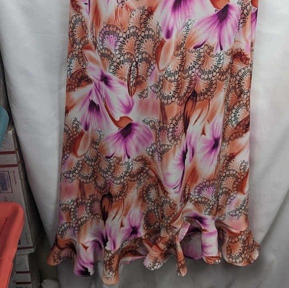 Mlle Gabrielle Floral Maxi Dress Sz 16 - Picture 4 of 9